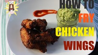 How to Make Crispy Pan Fried Chicken Wings [upl. by Alinoel256]