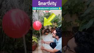 Ball Spinning midair 😳 Hydrodynamic Levitation Experiment 🤯 Fun Science DIY Activity 🚨 shorts [upl. by Burkhard]