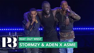 Stormzy amp Aden x Asme  Vossi Bop Remix Live Way Out West 2019  Sveriges Radio P3 [upl. by Oidale]