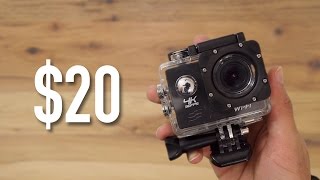 20 4k Action Cam Review  Is it Worth it  20 GoPro  4K [upl. by Akirderf805]