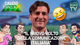 BOBO TV  quotIl nuovo volto della comunicazione Italianaquot Risate tra Vieri Adani Ventola e Cassano [upl. by Codi]