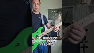 Barre chord beginner riff  Seek and Destroy  Metallica Lesson with TAB [upl. by Araminta]