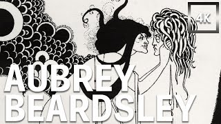 Aubrey Beardsley  A Collection of 220 Artworks [upl. by Ylrebmit]