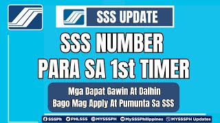 SSS Number Paano Mag Apply Online  Mga Dapat Gawin Ng New MemberRequirements At Docs Sa SS Number [upl. by Marron]