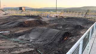 Arenacross Track is starting to take shape Racing this Friday amp Saturday August 2 amp 3 Fairview UT [upl. by Lynde]