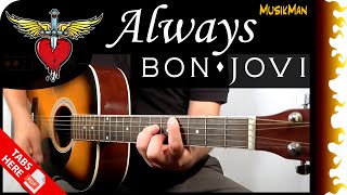 ALWAYS 💖🎸  Bon Jovi  GUITAR Cover  MusikMan N°120 [upl. by Salbu]