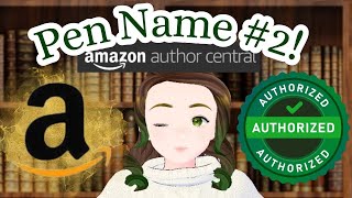 How to Set Up Author Central for your SECOND Pen Name [upl. by Elyn]