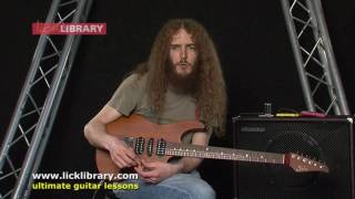 Guthrie Govan Improvising On Guitar  QampA  Session 2 Licklibrary [upl. by Ransell261]