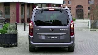 2021 Toyota Proace City Verso  Driving Exterior and Interior [upl. by Giacobo]