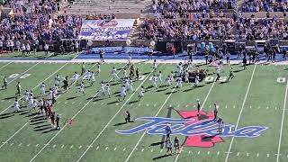 Army Football Team Entrance at Tulsa Oct 5 2024 [upl. by Isac]