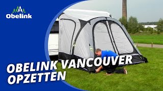 Obelink Vancouver Opzetten  Instructievideo  Obelink Vrijetijdsmarkt [upl. by Eelirak]