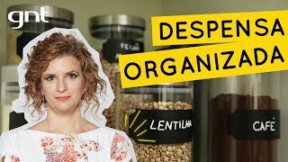 Como organizar a despensa da cozinha  Dica de Organização  Micaela Góes [upl. by Clarence]