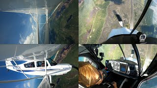 How to recover from a spin aerobatics training with Patty Wagstaff [upl. by Gudrin]