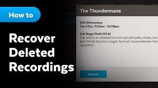 How To  Recover Deleted Recordings [upl. by Busby]