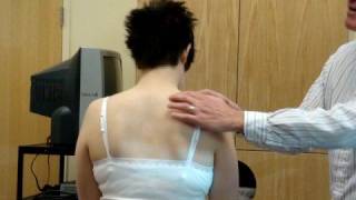 Upper Trapezius Palpation [upl. by Naitsabes]