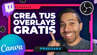 Como hacer overlays profesionales sin gastar dinero para tus transmisiones en vivo [upl. by Sou]