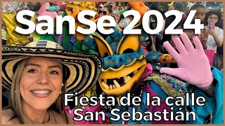 Fiestas de la calle San Sebastián 2024  SANSE 2024 🇵🇷 [upl. by Grissom]