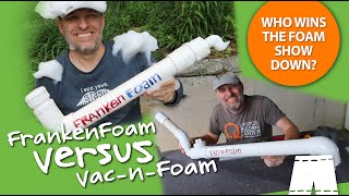 Aircrete Foam Generators Battle  VacnFoam VS FrankenFoam [upl. by Charo523]