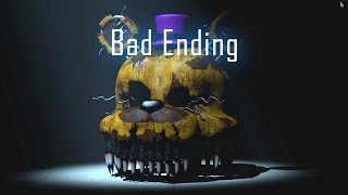 Five Nights at Freddys Dungeons 3 BAD ENDING [upl. by Stegman]