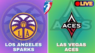 🔴LIVE Score Today  Las Vegas Aces Vs Los Angeles Sparks  WNBA  Basketball Match Aug 19 2024 [upl. by Philemol]