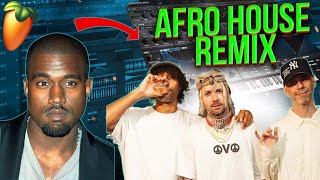 How To Remix a Hiphop song Into an Afro House Banger FL Studio Tutorial [upl. by Hashimoto]