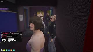 Tony amp Luciano Dress Up as Strippers to Get Cops to Uncuffed Yaya  Nopixel GTARP [upl. by Reviere]