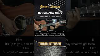 Rewrite The Stars  AnneMarie amp James Arthur  EASY Guitar Tutorial Chords  Guitar Lesson chords [upl. by Em]