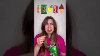 Big or Small challenge 😂 Sour lemon gum or small nachos box 🧐 shorts Best video by Hmelkofm [upl. by Naitsirhk]