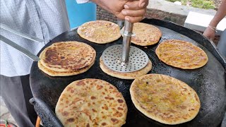 Paratha Made in Pure Ghee  Most Healthy Aloo Paratha  Indian Street Food [upl. by Nagoh]