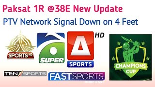 Paksat New Update TodayPTV Network Signal DownChampion Cup on PTV Sports HD [upl. by Alletniuq]