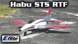 EFlite Habu STS 70mm EDF Smart Jet RTF  Learn to Fly in Style  HobbyView [upl. by Auqinu]