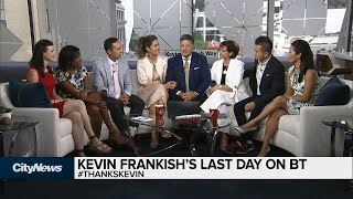 Kevin Frankish’s last day on Breakfast Television [upl. by Barnaba]