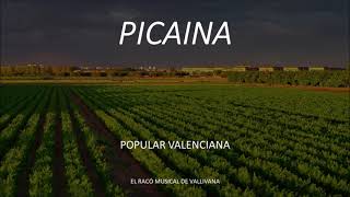 PICAINA Popular Valenciana Base instrumental [upl. by Ahsel]