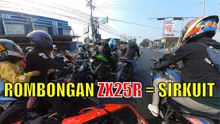 Ngegas ZX25R Kayak di Sirkuit [upl. by Aldous]