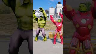 RANDOM SPIDERMAN VS HULK BATTLE gta5 hulk [upl. by Iaht425]