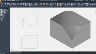 Inventor Beginner Tutorial 5  3D Model Basic [upl. by Yellac]