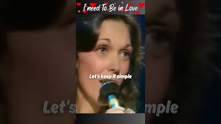 Carpenters  I NEED TO BE IN LOVE Live New London Theater1976 70smusic carpenters lovesong [upl. by Car286]