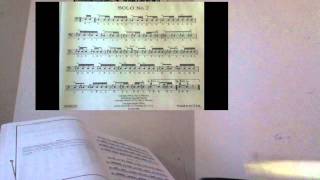 Wilcoxon Solo 2 with sheet music [upl. by Ennad]