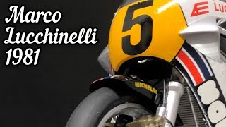 Diecast Suzuki Rgb500 Marco Lucchinelli 1981 [upl. by Aday]