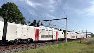 NMBS M7  8DELIG  DUBBELE STAM  P8013 Schaarbeek  SintNiklaas  LokerenOost [upl. by Yro]