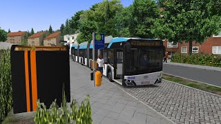 Omsi 2  Städtedreieck V3  Linie 43  Solaris Urbino IV 24 electric [upl. by Donaghue]