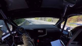 Rallye des Camisards 2017 ES04 Lasalle  LEstréchure NICOLASNICOLAS DS3 R3 [upl. by Htabmas]