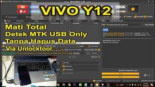 VIVO Y12 Mati Total Detek MTK USB Only Tanpa Hapus Data via unlocktool [upl. by Curran]