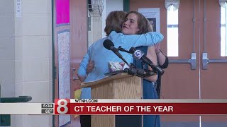 Wallingfords Erin Berthold named Connecticut Teacher of the Year [upl. by Aruol179]