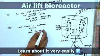 Airlift bioreactor in hindi ll biology ll [upl. by Chao735]