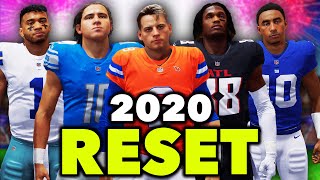 We Reset The NFL To 2020 and I Created A New Dynasty [upl. by Eserehs]