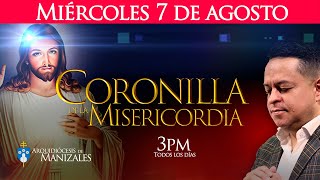 Coronilla de la Divina Misericordia de hoy miércoles 7 de agosto y Oración de la tarde Juan Camilo [upl. by Ttessil]