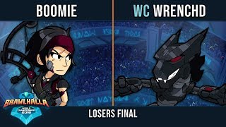 Boomie vs wrenchd  Losers Finals  Brawlhalla World Championship 2018 1v1 Top 4 [upl. by Yrolam]