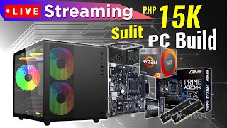 LIVE Streaming PinakaSulit na ₱15K PC Build 2024 Ryzen 5600G  Q amp A [upl. by Assenna638]