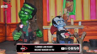 Mischief Mansion  Flamingo Land Resort  4K POV  Chall Chats [upl. by Akemot575]